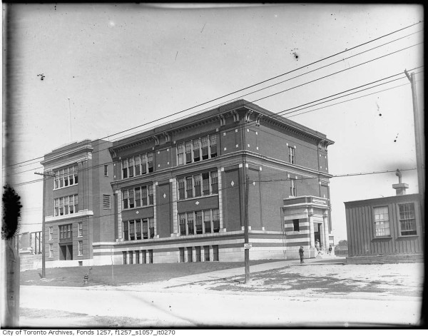 Wilkinson School – Northern wing construction in the 1920s
